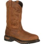 Rocky Original Ride Branson Roper Waterproof Western Boots- FQ0002733