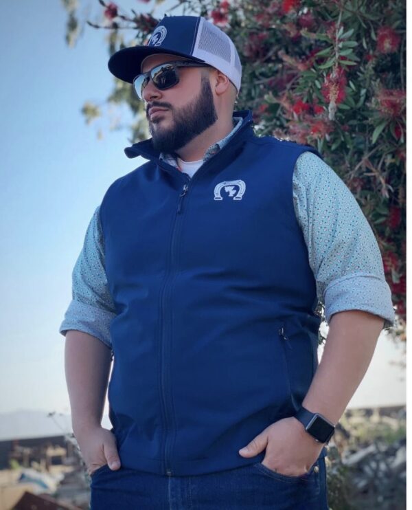 WESTERN FANATICS MN NAVY VEST - Image 1